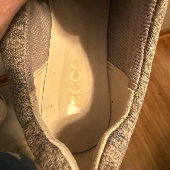 ECCO Women's Sense Toggle Fashion Sneaker, Rose Gold Sz 5 - Picture 13 of 15